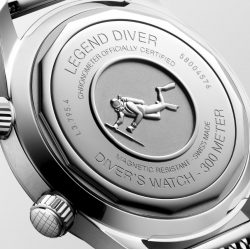 Thumbnail orologio uomo automatico longines heritage legend diver 59 - L37954599